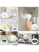 PowerClean 360™ – Escova Elétrica Multifuncional – Limpador Multiuso para Cozinha e Banheiro