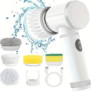 PowerClean 360™ – Escova Elétrica Multifuncional – Limpador Multiuso para Cozinha e Banheiro