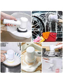 PowerClean 360™ – Escova Elétrica Multifuncional – Limpador Multiuso para Cozinha e Banheiro