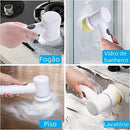PowerClean 360™ – Escova Elétrica Multifuncional – Limpador Multiuso para Cozinha e Banheiro