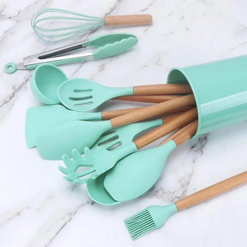 Kit de Utensílios de Cozinha Silicone Master 12 Peças