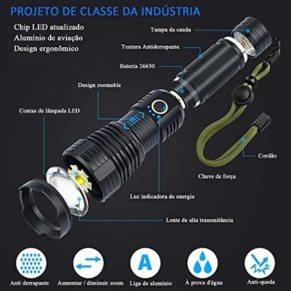 Lanterna Tática UltraBeam™